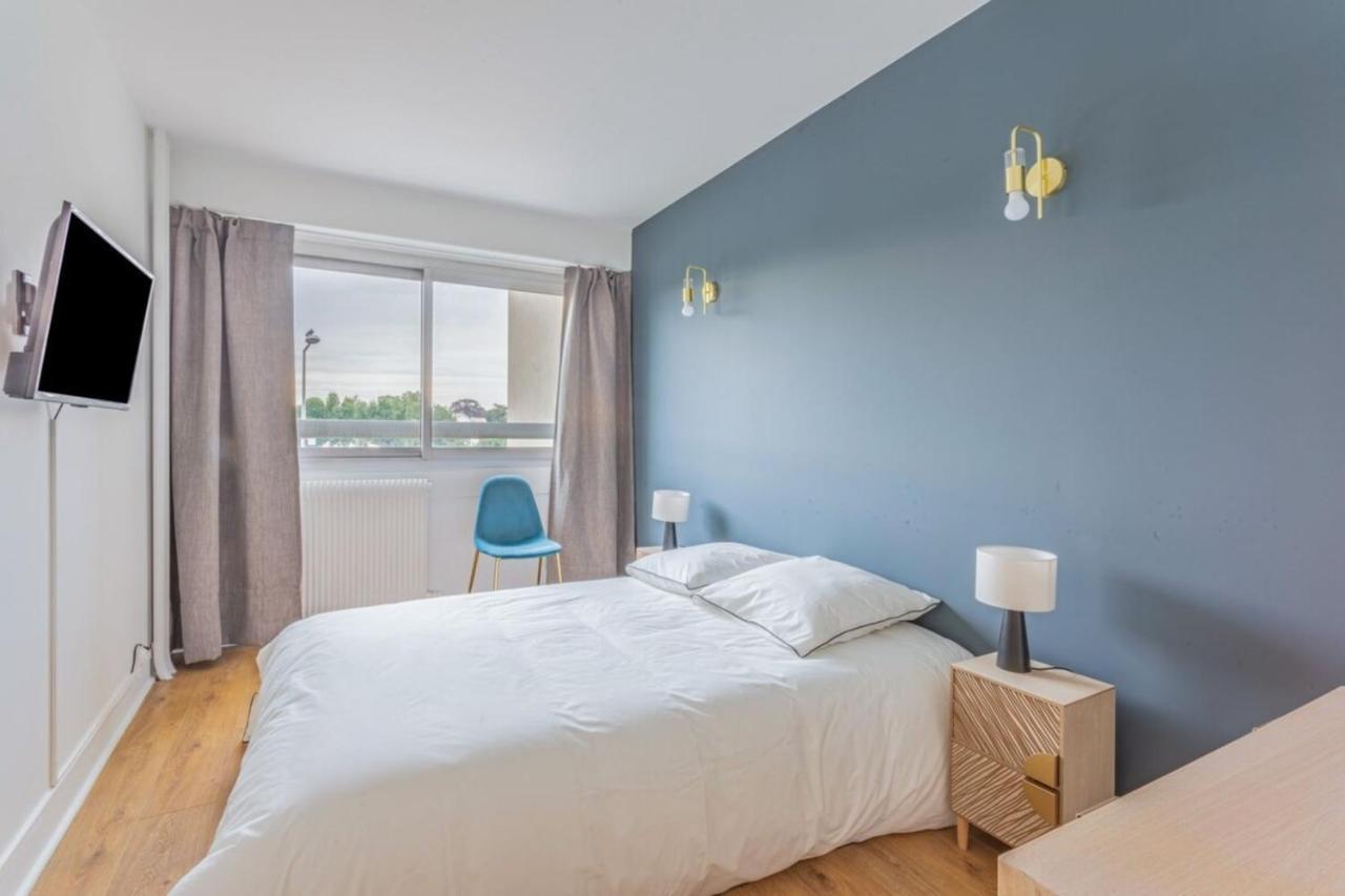 Appart'Hôtel Luminous Vue Seine- Paris 15min Juvisy-sur-Orge Exterior foto