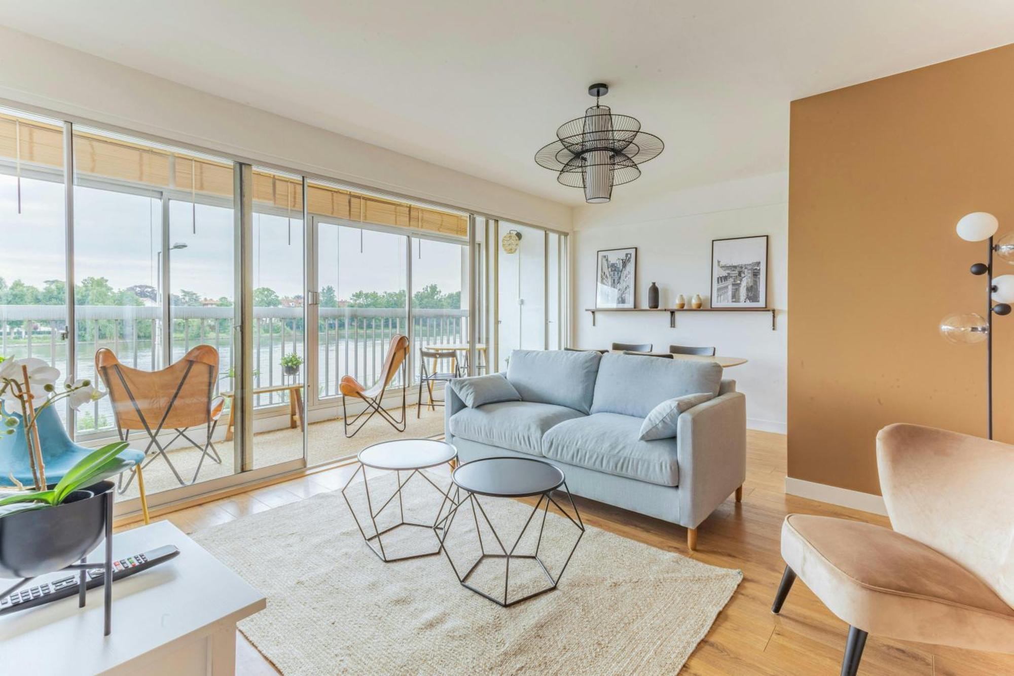 Appart'Hôtel Luminous Vue Seine- Paris 15min Juvisy-sur-Orge Exterior foto